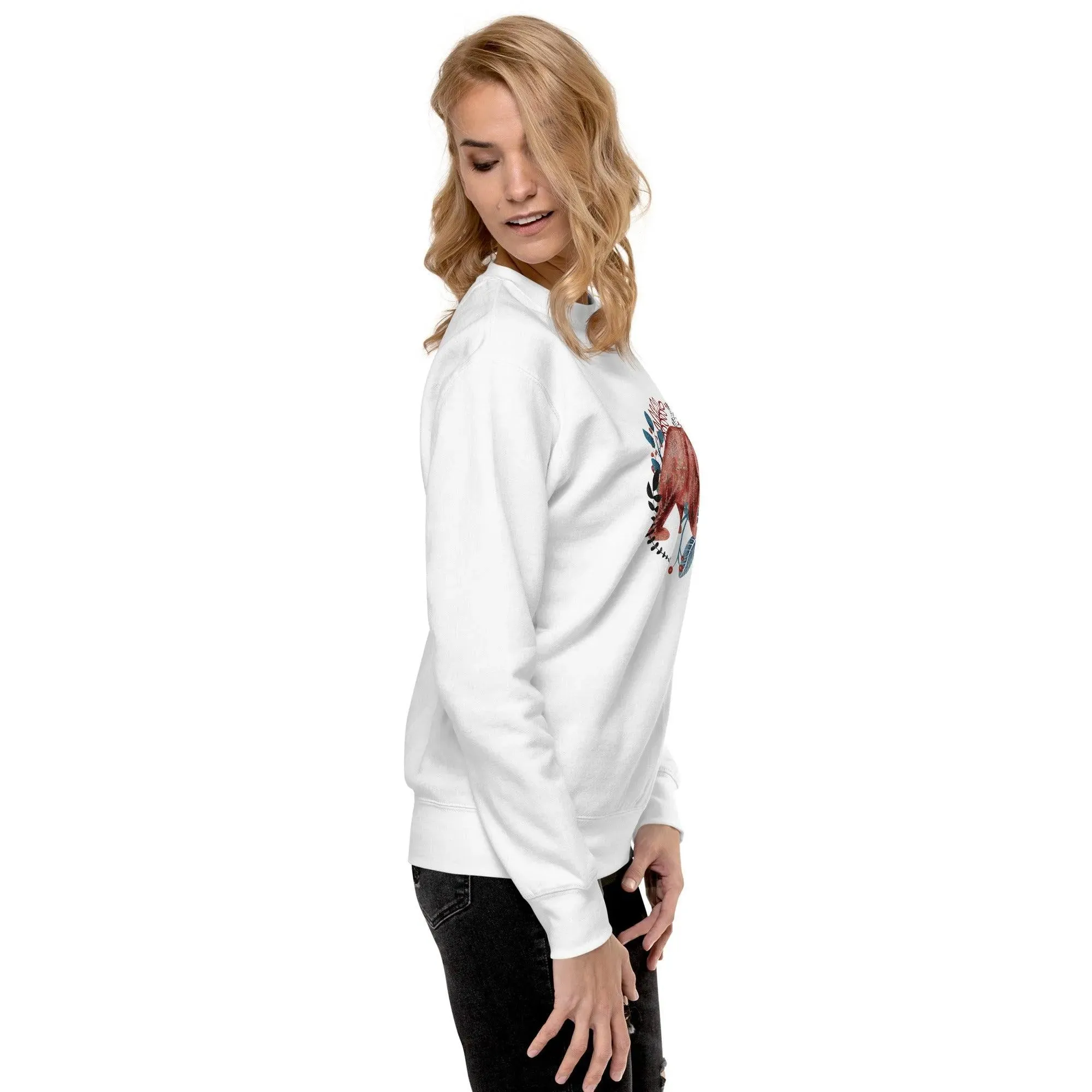 Nordic Winter Sweatshirt - Bear