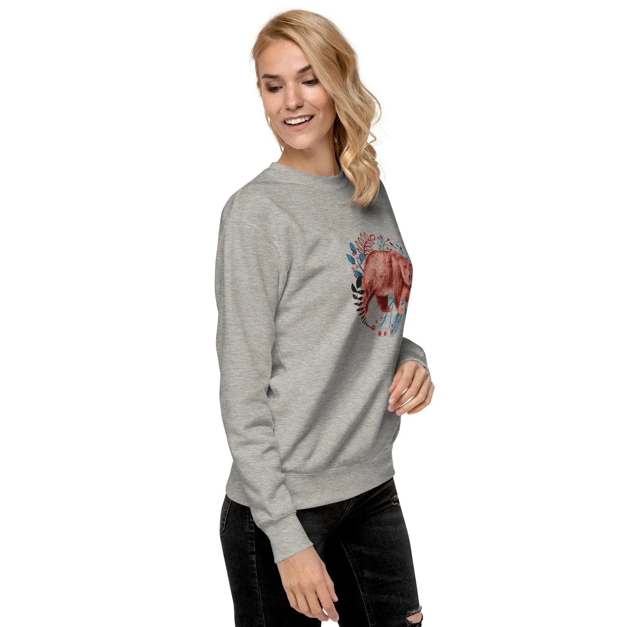 Nordic Winter Sweatshirt - Bear