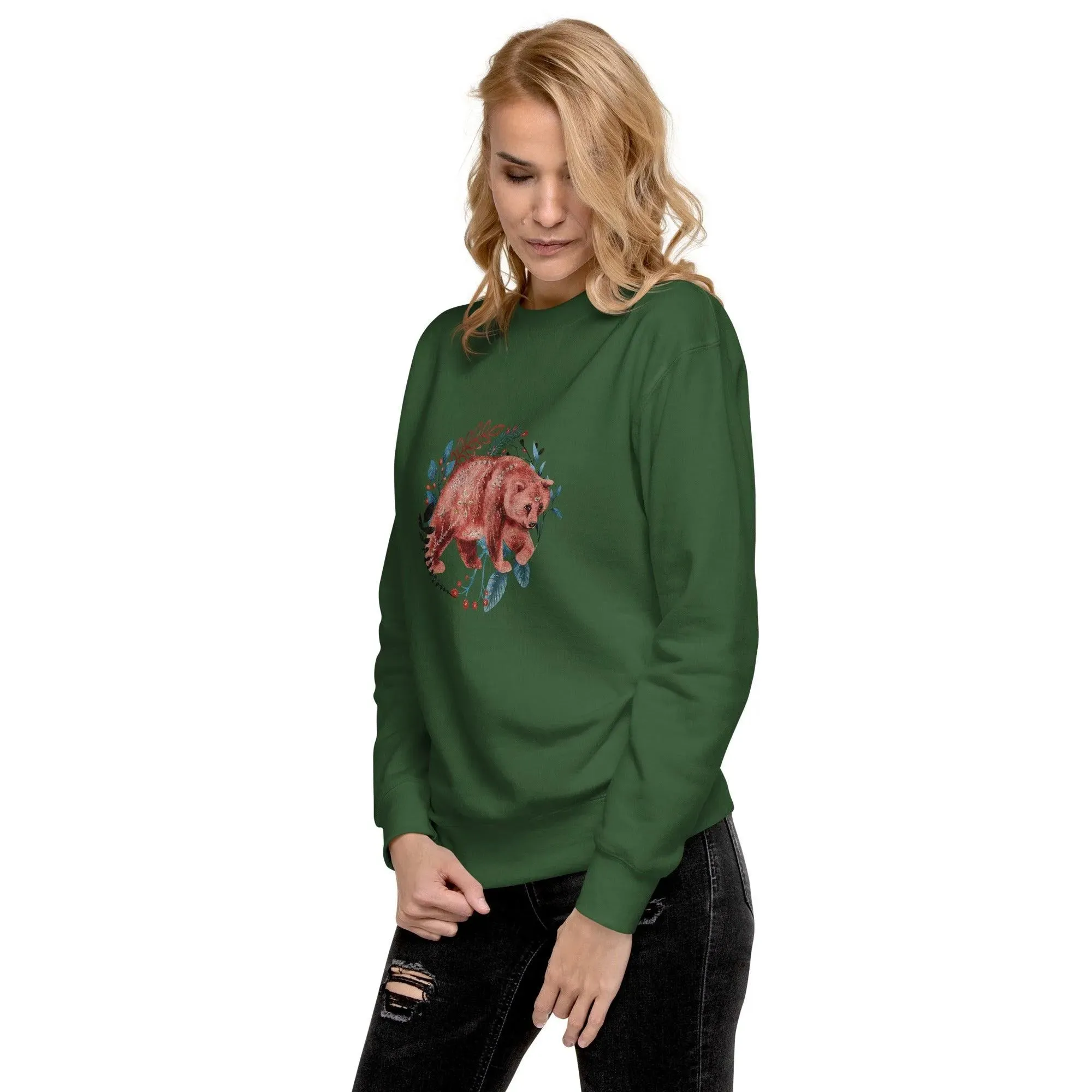 Nordic Winter Sweatshirt - Bear