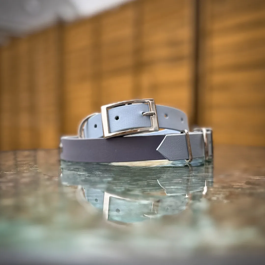 Pastel Blue and Grey Collars