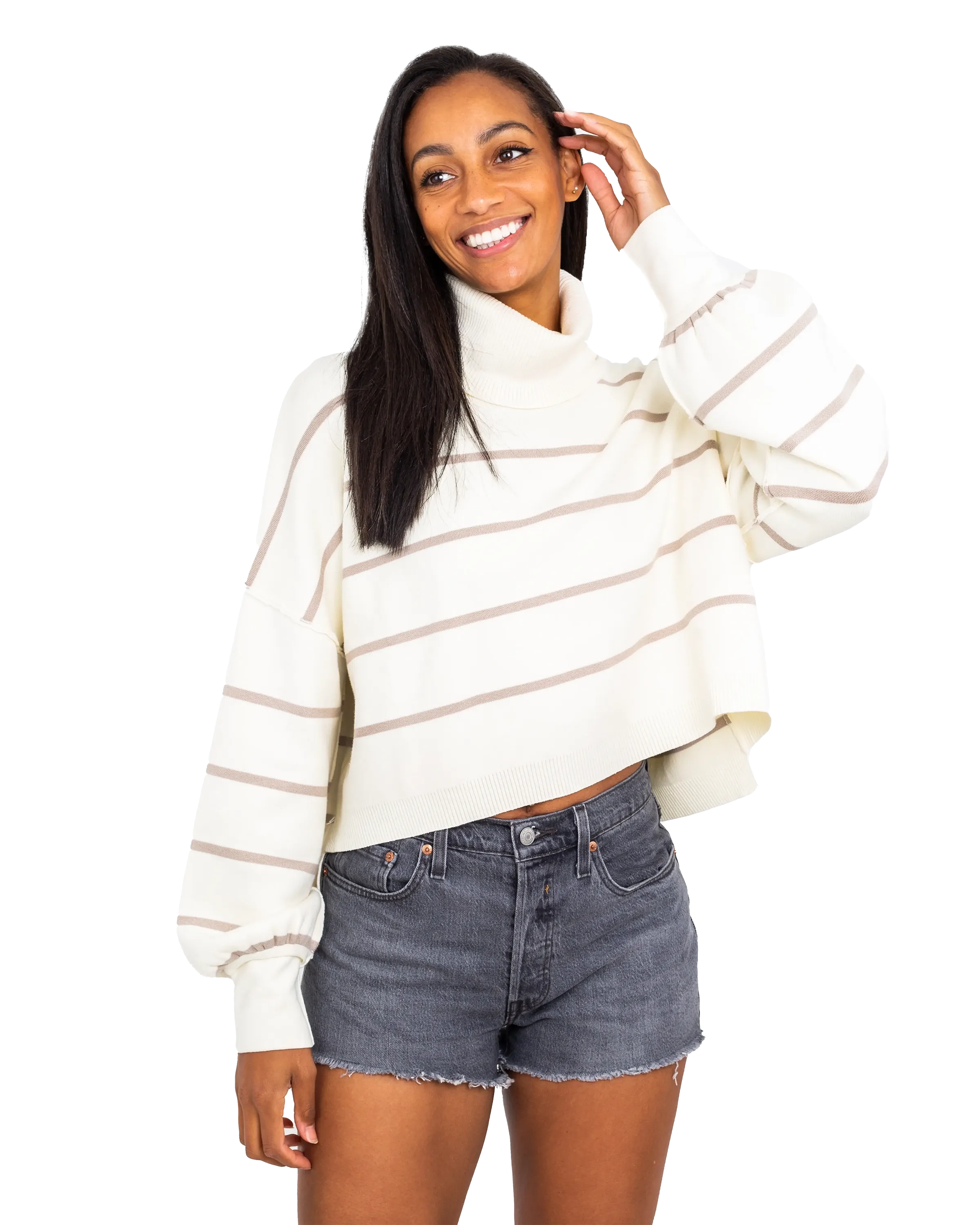Paulie Jumper in Moonbeam Combo