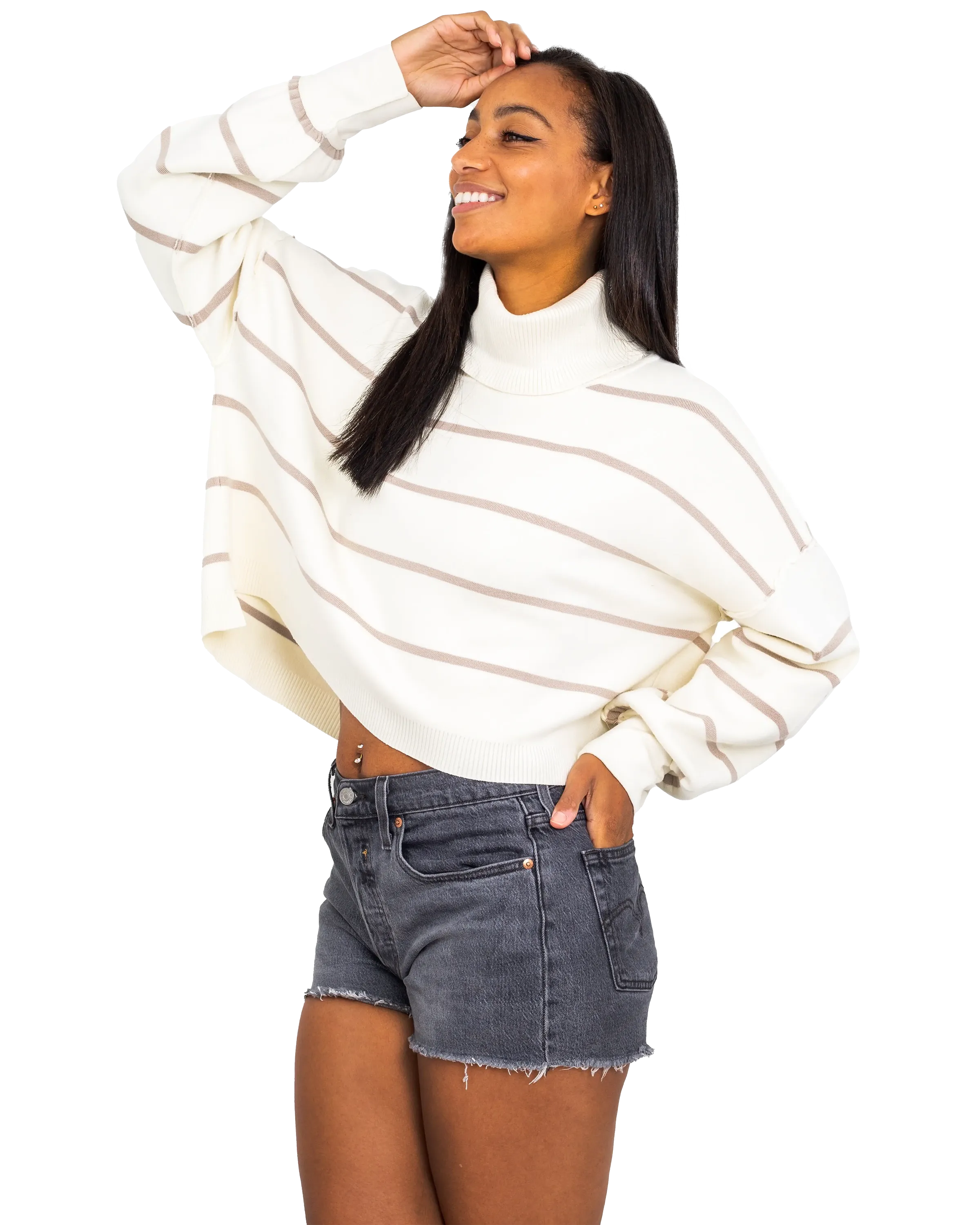 Paulie Jumper in Moonbeam Combo