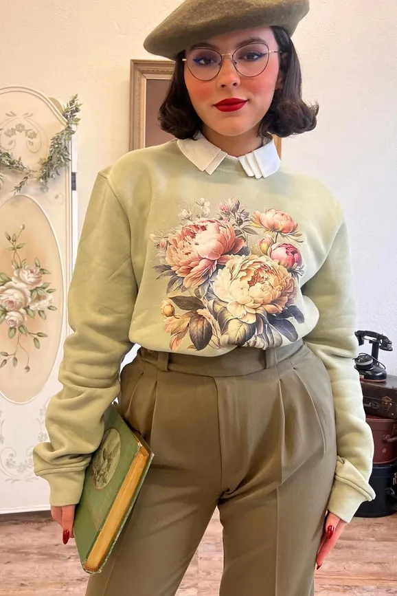 Peonies Sweatshirt