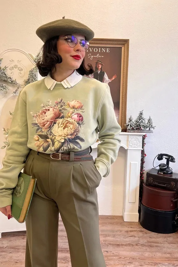 Peonies Sweatshirt