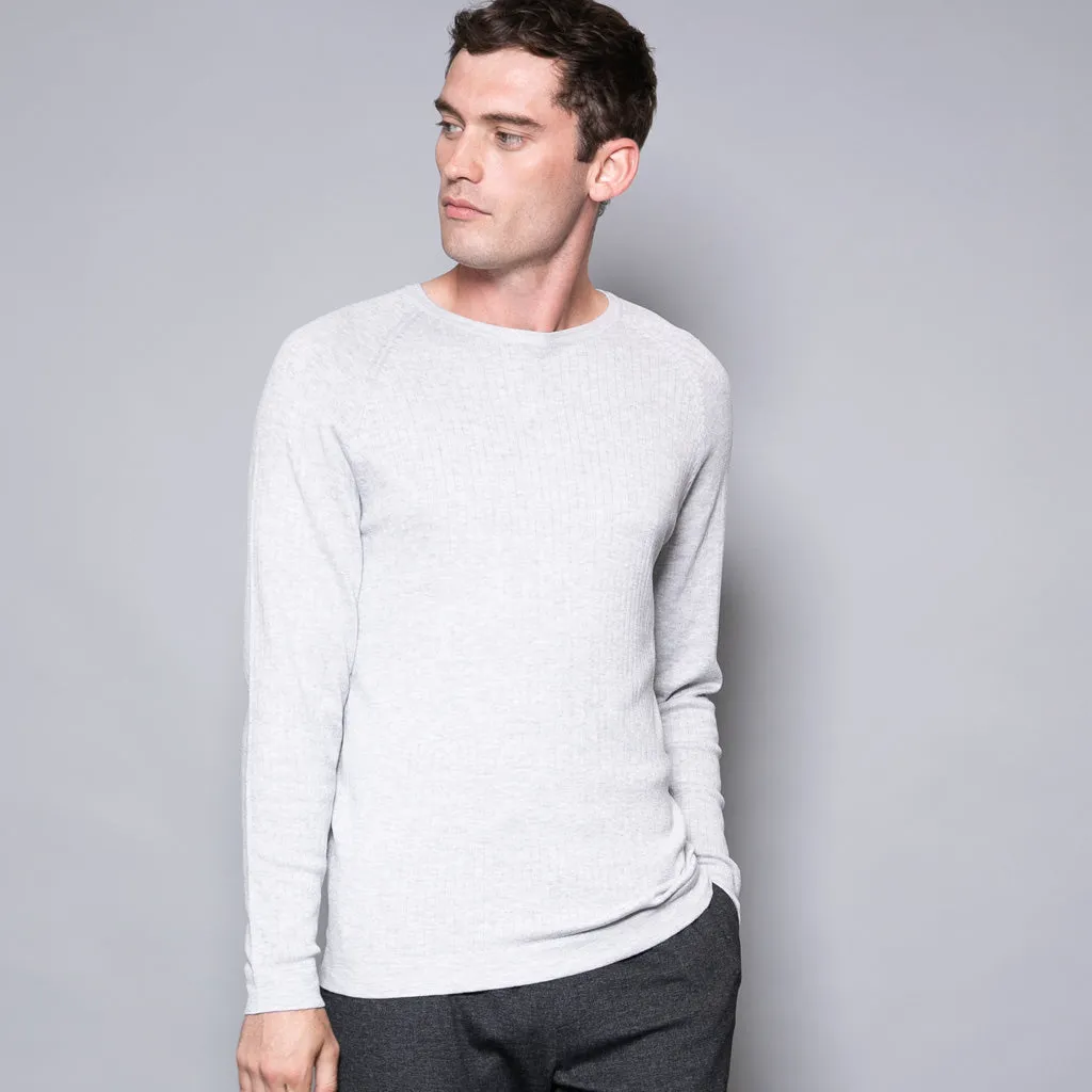 Percy Crew Neck Jumper With Raglan Sleeves