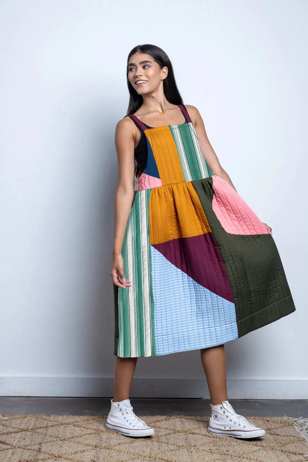 Perle Quilted Dress