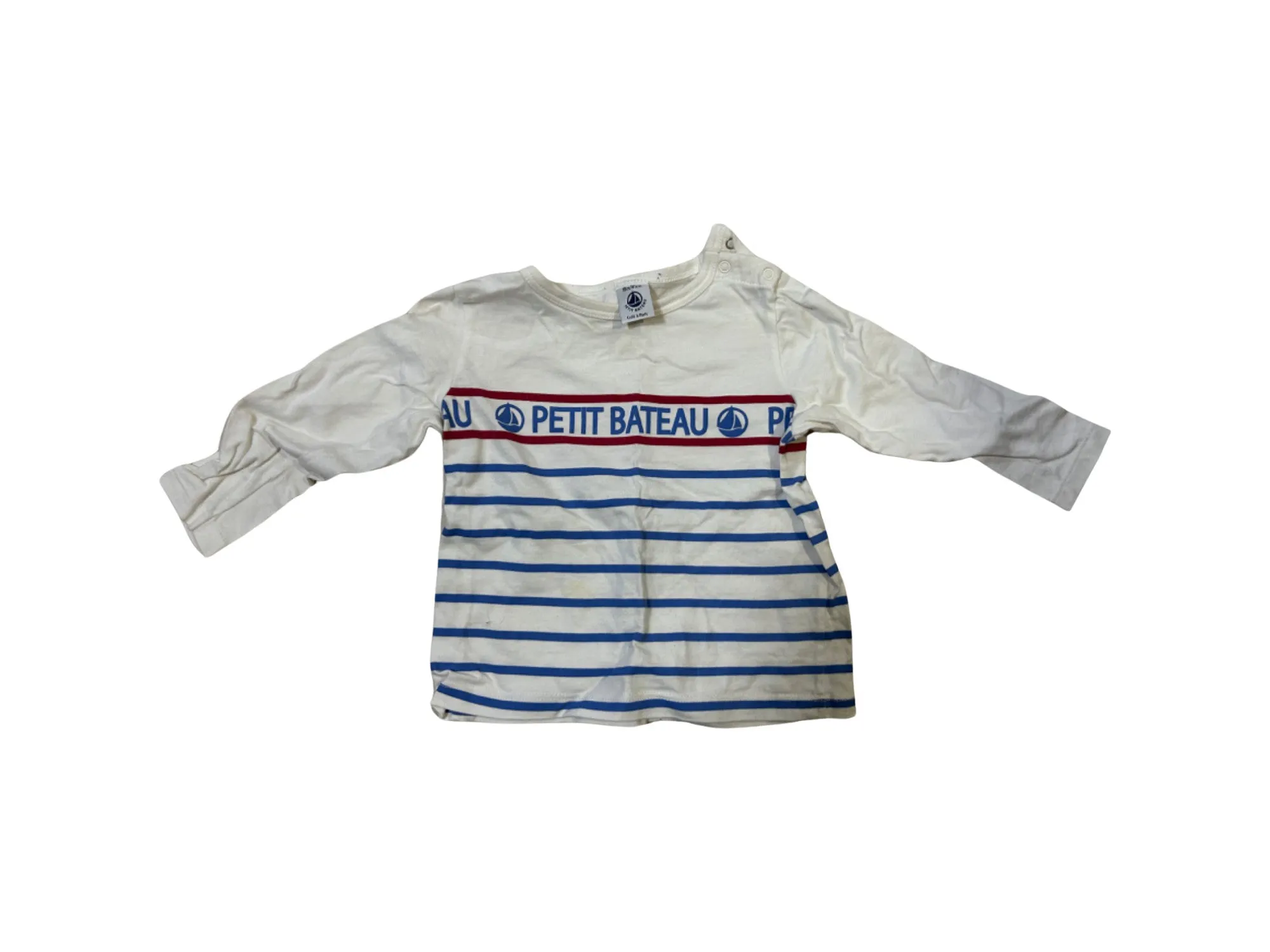 Petit Bateau Long Sleeve T-Shirt 18M