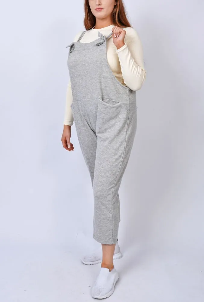 Plain Ribbed Pocket Dungaree