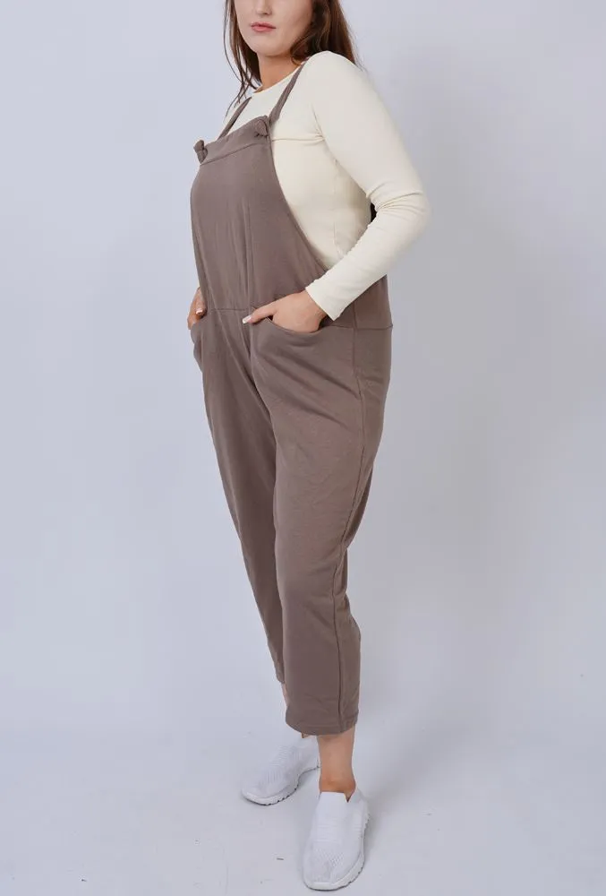 Plain Ribbed Pocket Dungaree