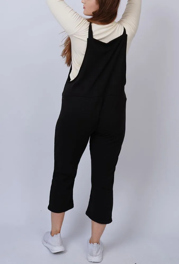 Plain Ribbed Pocket Dungaree