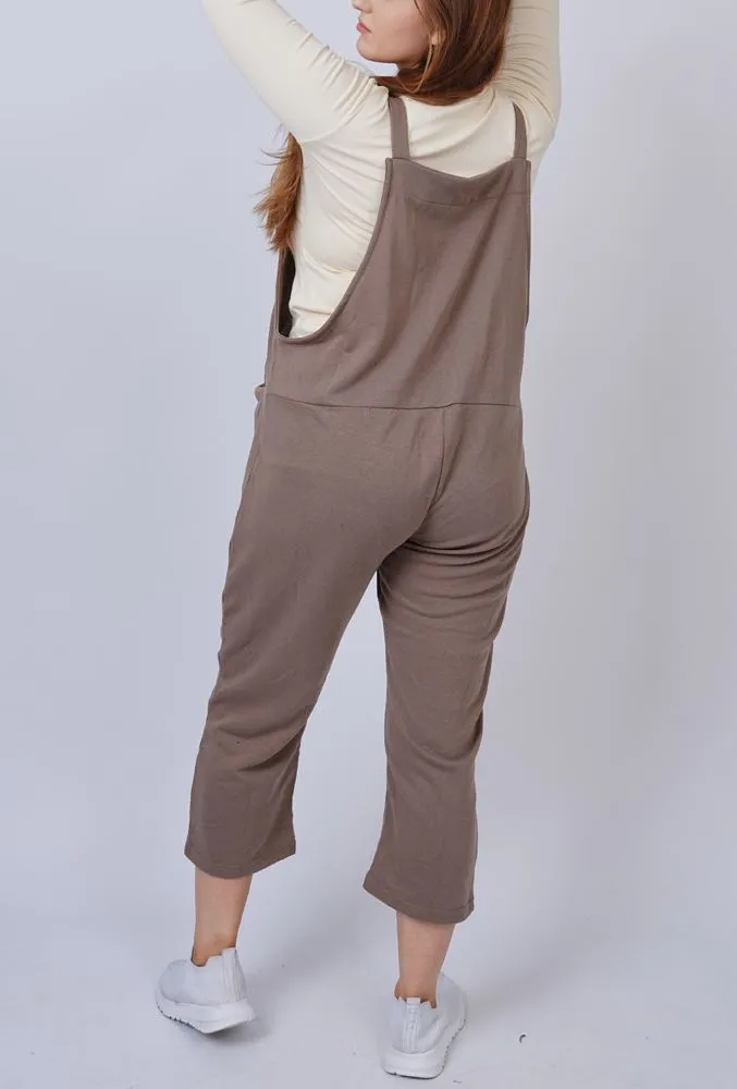 Plain Ribbed Pocket Dungaree