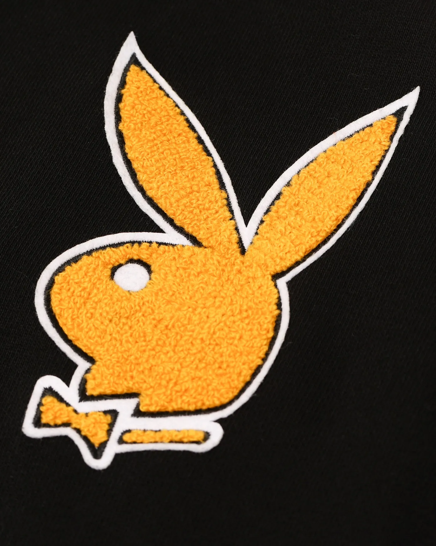 Playboy By CK Full Zip Varsity Hoodie Black