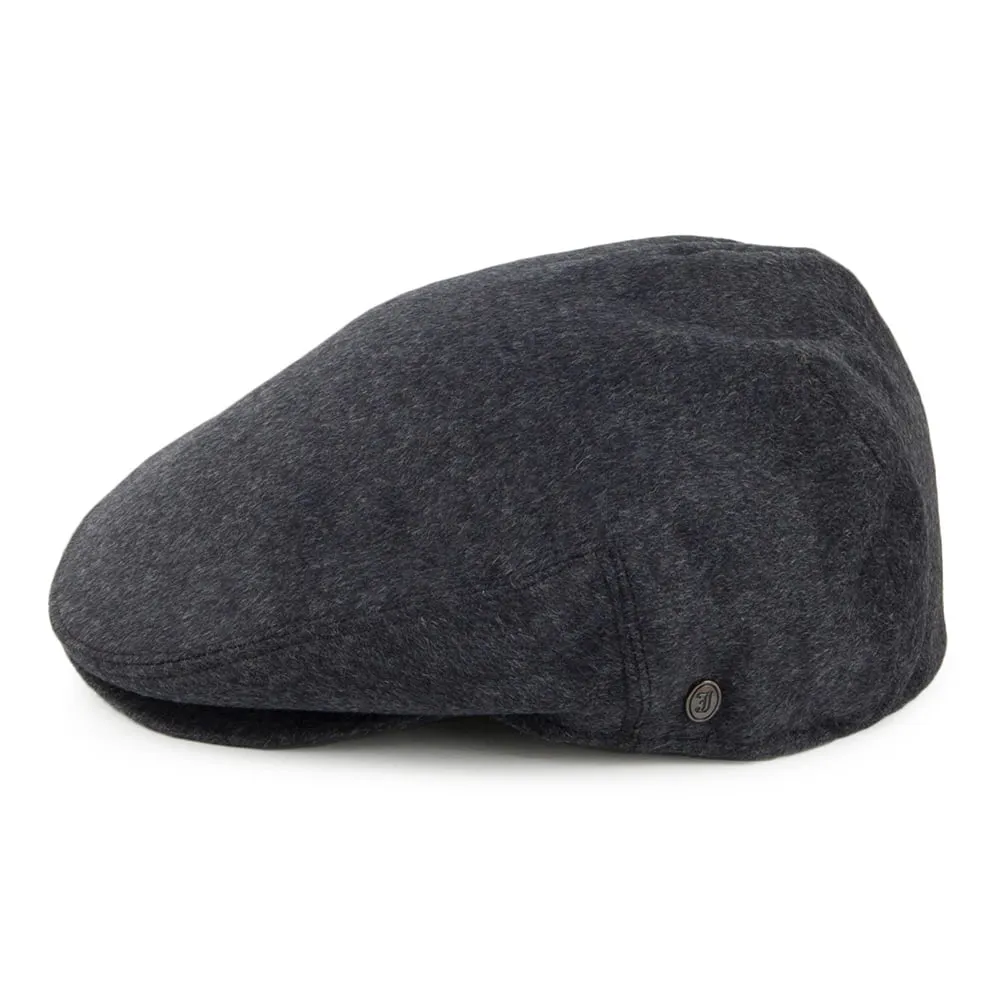 Pure Wool Harlem Flat Cap Charcoal Wholesale Pack