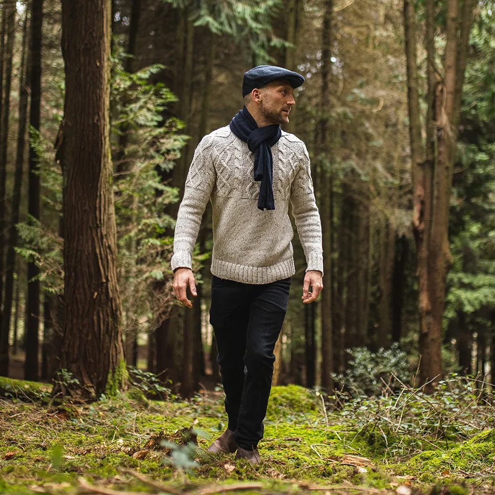 Pure Wool Harlem Flat Cap Charcoal Wholesale Pack