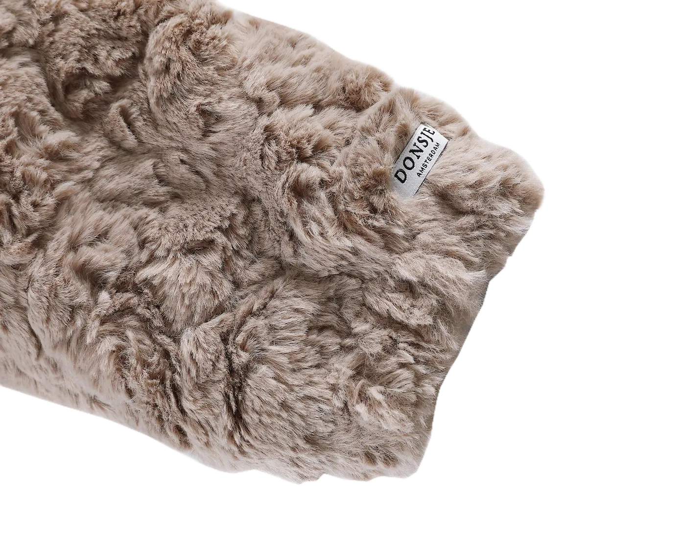 Qila Jacket | Taupe Teddy