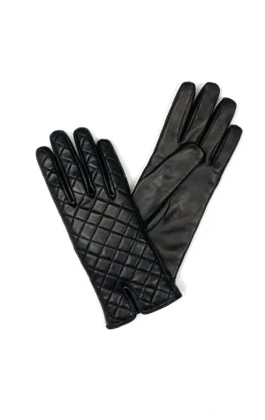 Quilted Leather Gloves