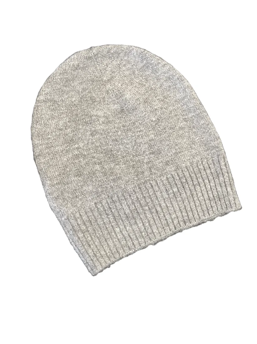 Ribbed Beanie - Grey