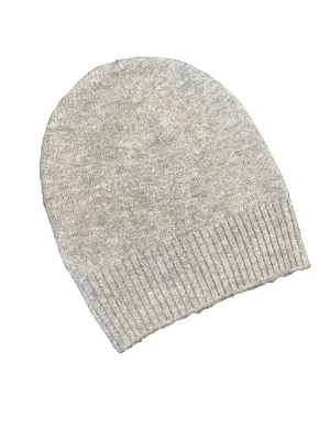 Ribbed Beanie - Grey