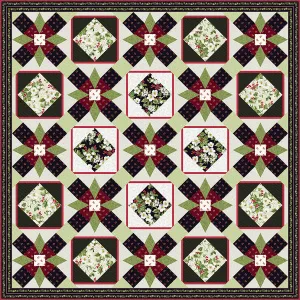 Ribbons & Bows Quilt Pattern TWW-0598 - Paper Pattern