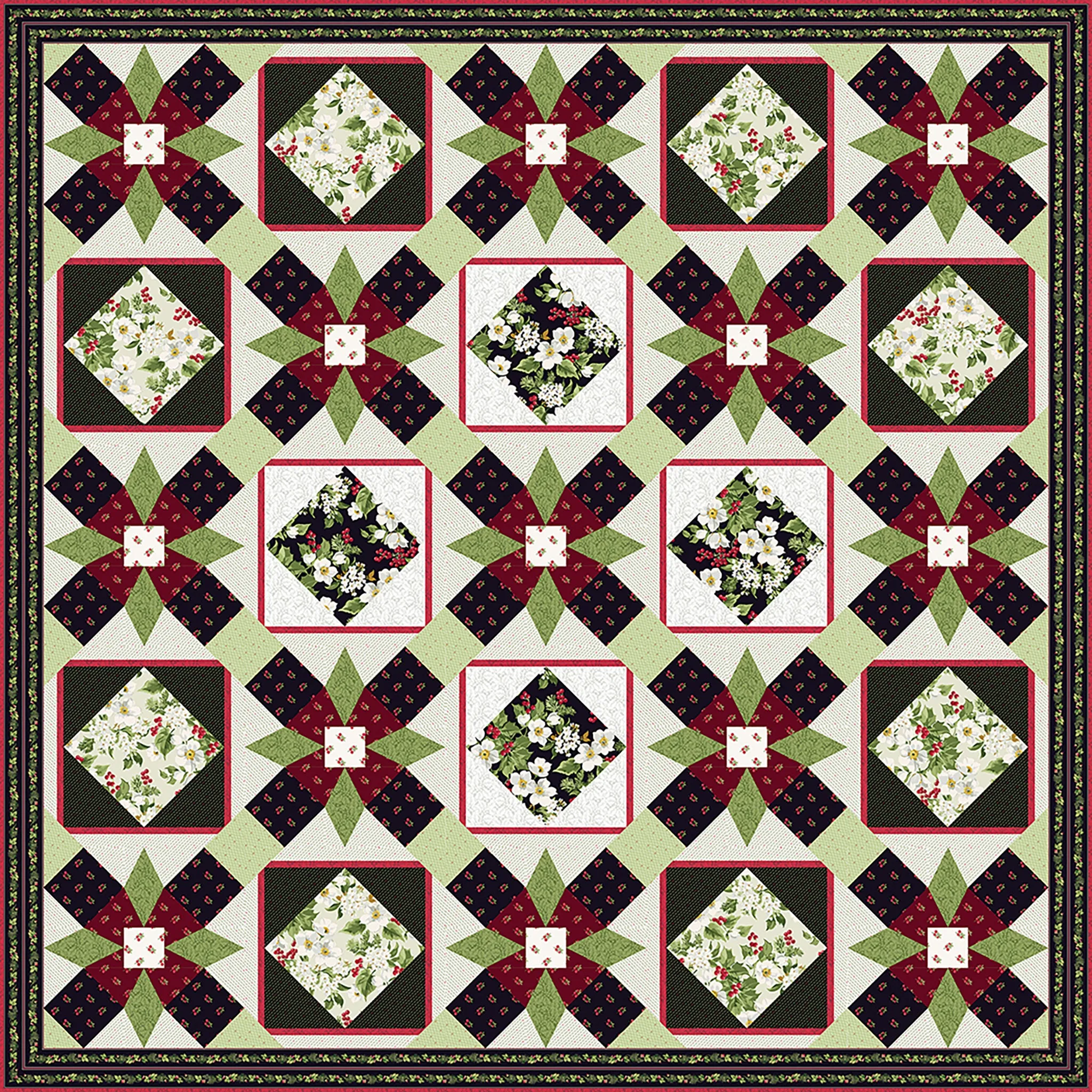 Ribbons & Bows Quilt Pattern TWW-0598 - Paper Pattern