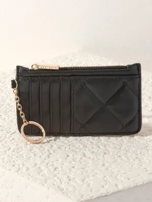 Shiraleah Mademoiselle Card Case, Black