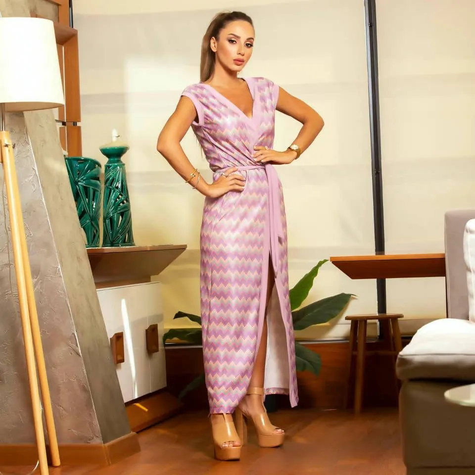 Silky Pink Dress