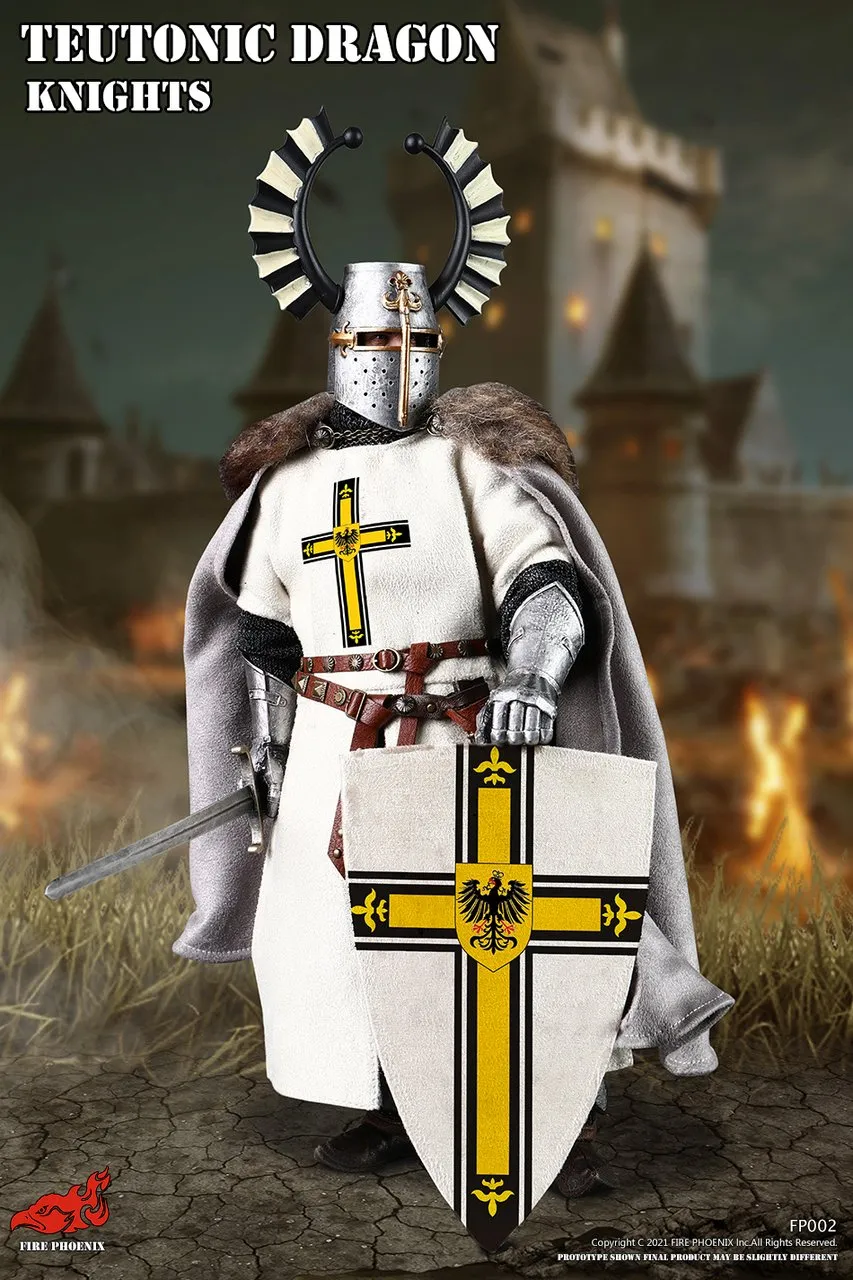 St Johns Knights - Metal Sword w/Sheath & Belt