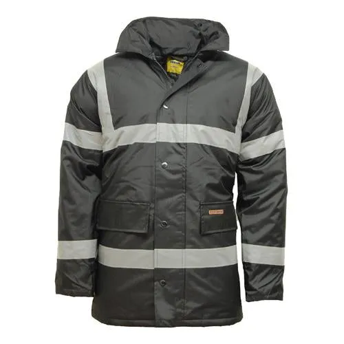Standsafe HV302 Hi Vis Waterproof Parka Jacket