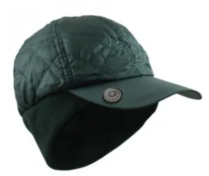 SURPRIZE SHOP Quilted Winter Wind Cap Black