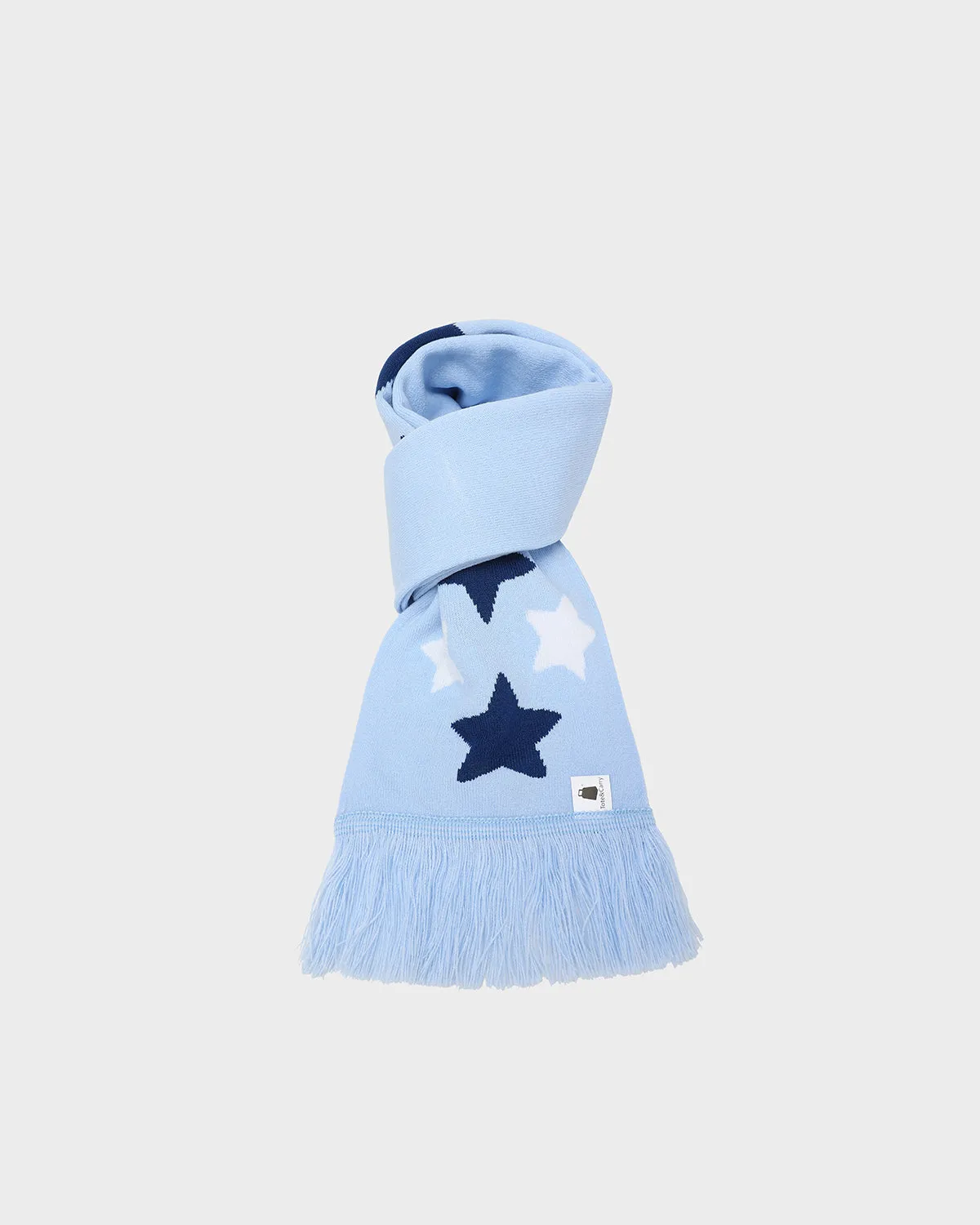 T&C Beanie Scarf Set in Baby Blue