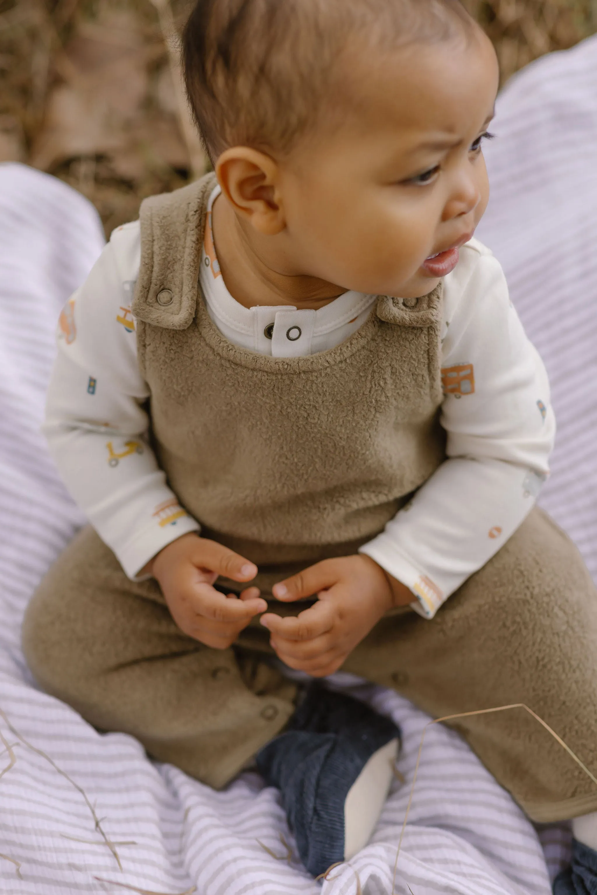 Teddy Fleece Overall