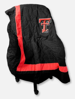 Texas Tech Red Raiders Embroidered Double T Quilted Blanket