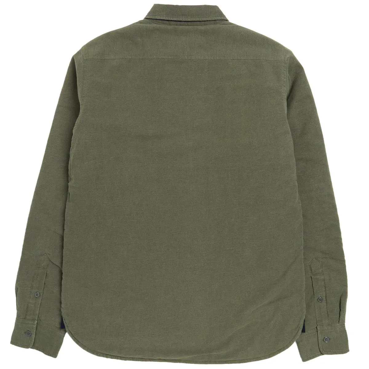 The Quiet Life Insulator Quilted Flannel Shirt Jacket - Olive
