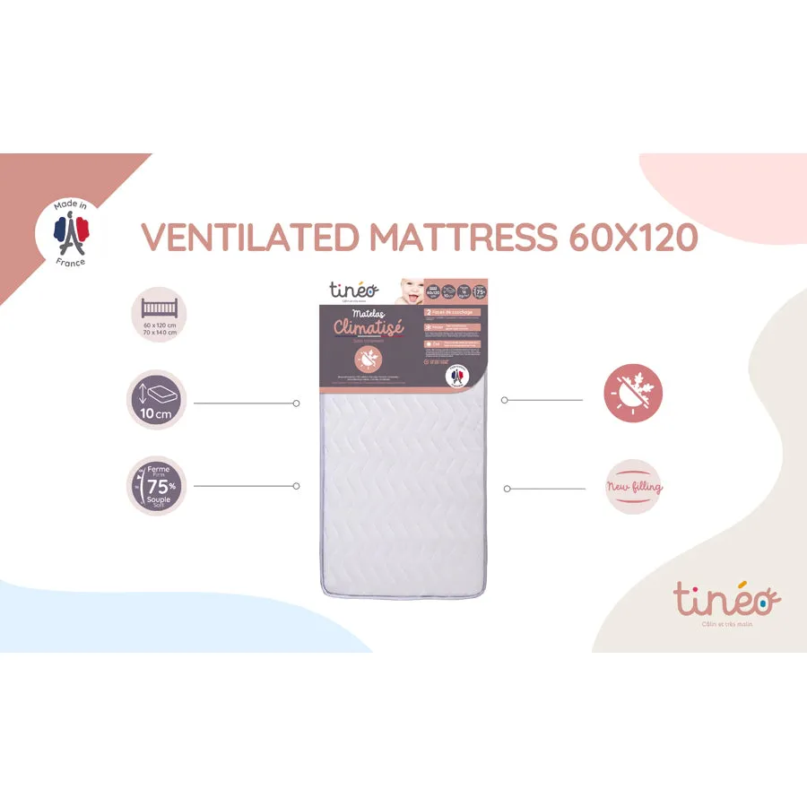 Tineo 2-Side Seasonal Mattress w/ Removable Cover