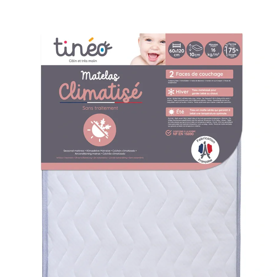 Tineo 2-Side Seasonal Mattress w/ Removable Cover