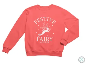 Toddler Girls Personalized Name Jumper Winter Sweatshirt Gifting