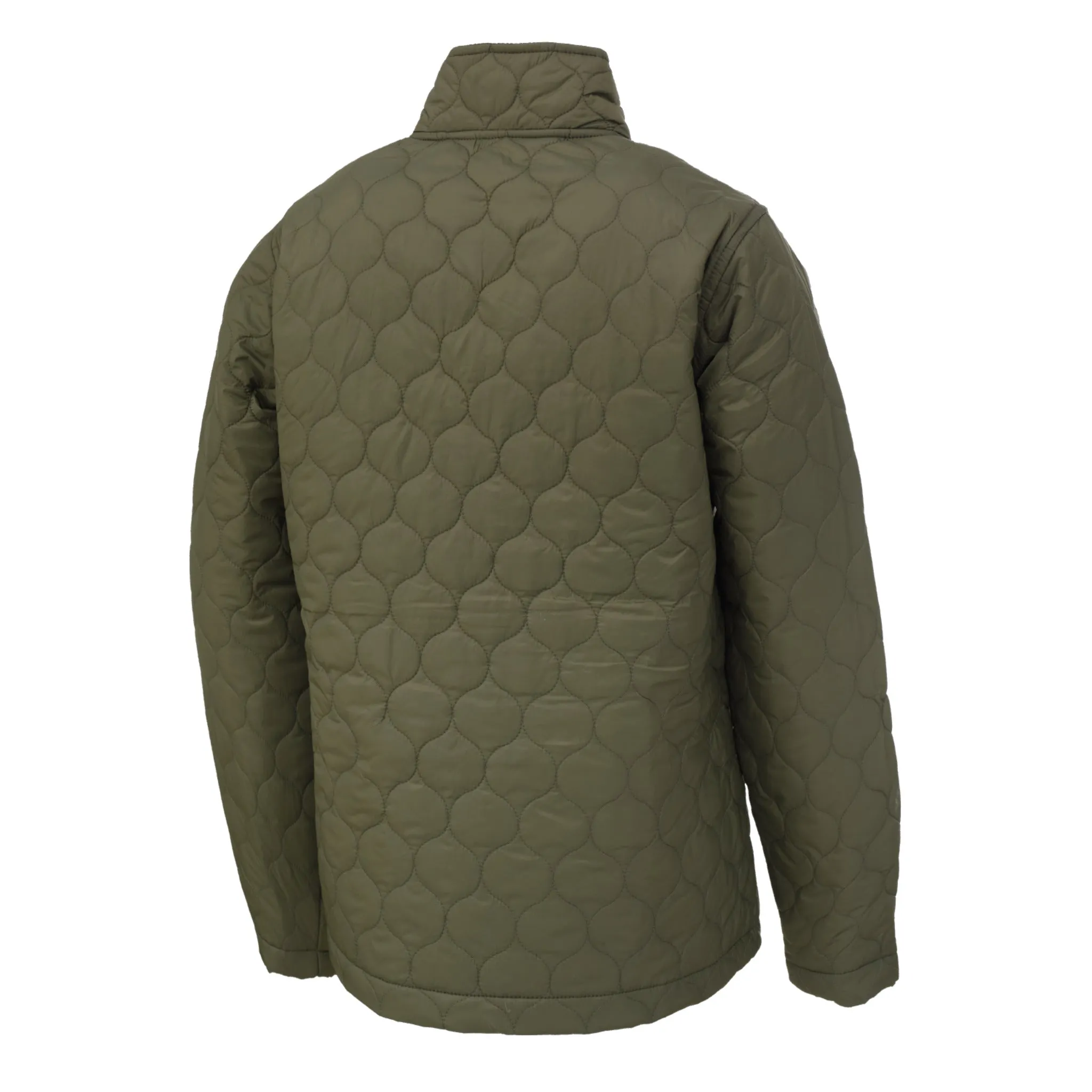 Tough Duck Women's Freezer Work Jacket WJ29, Quilted Nylon with PrimaLoft® Insulation, Water Repellent, Eco-Friendly, Warmth and Sustainability Combined | Sizes XS-2XL
