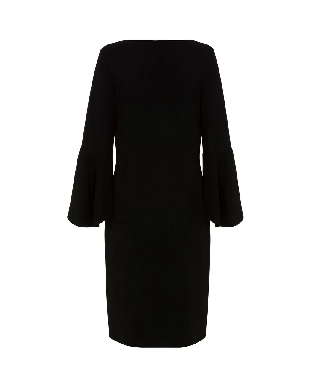 Tulip Sleeve Dress- Black