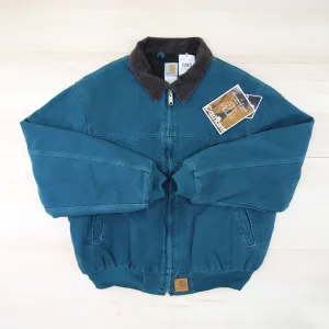 Vintage Carhartt J14 DTL (dark teal) Santa Fe Jacket NWT 2XL
