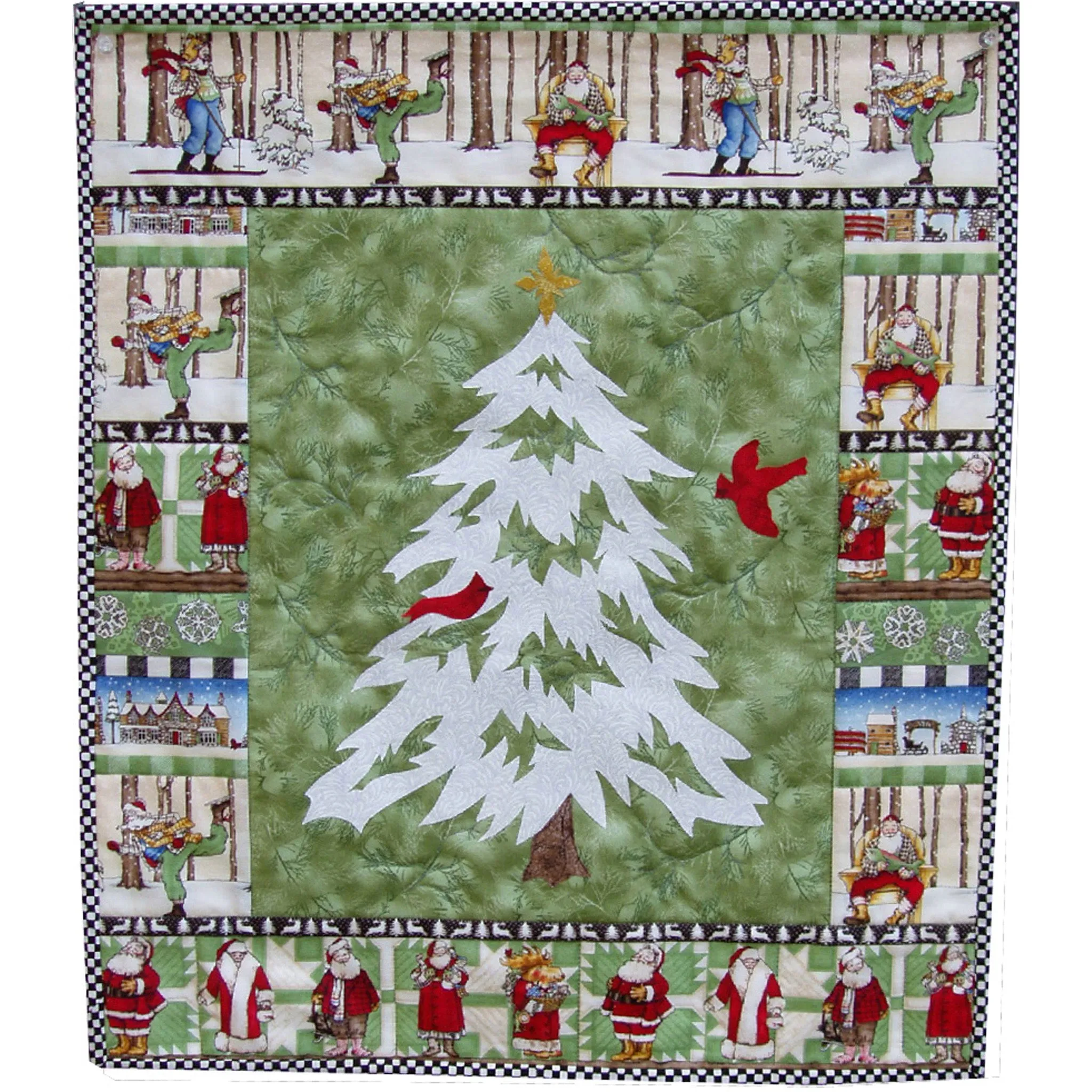 Winter Beauties Quilt Pattern ME-101 - Paper Pattern