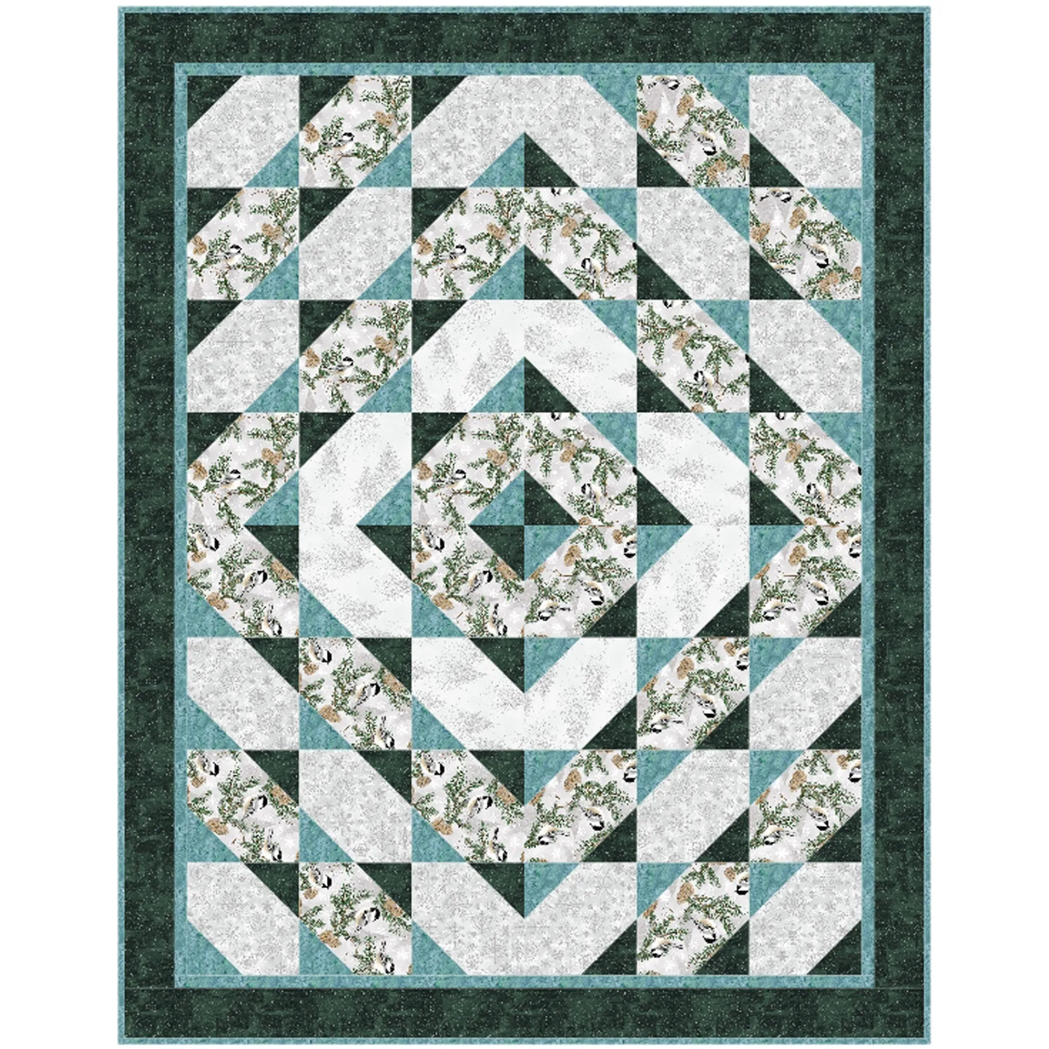 Winter Evening Quilt NH-2340e - Downloadable Pattern