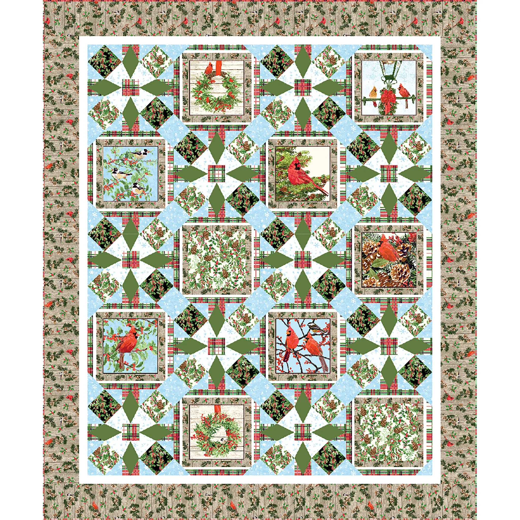 Winter Wings Quilt Pattern TWW-1033 - Paper Pattern