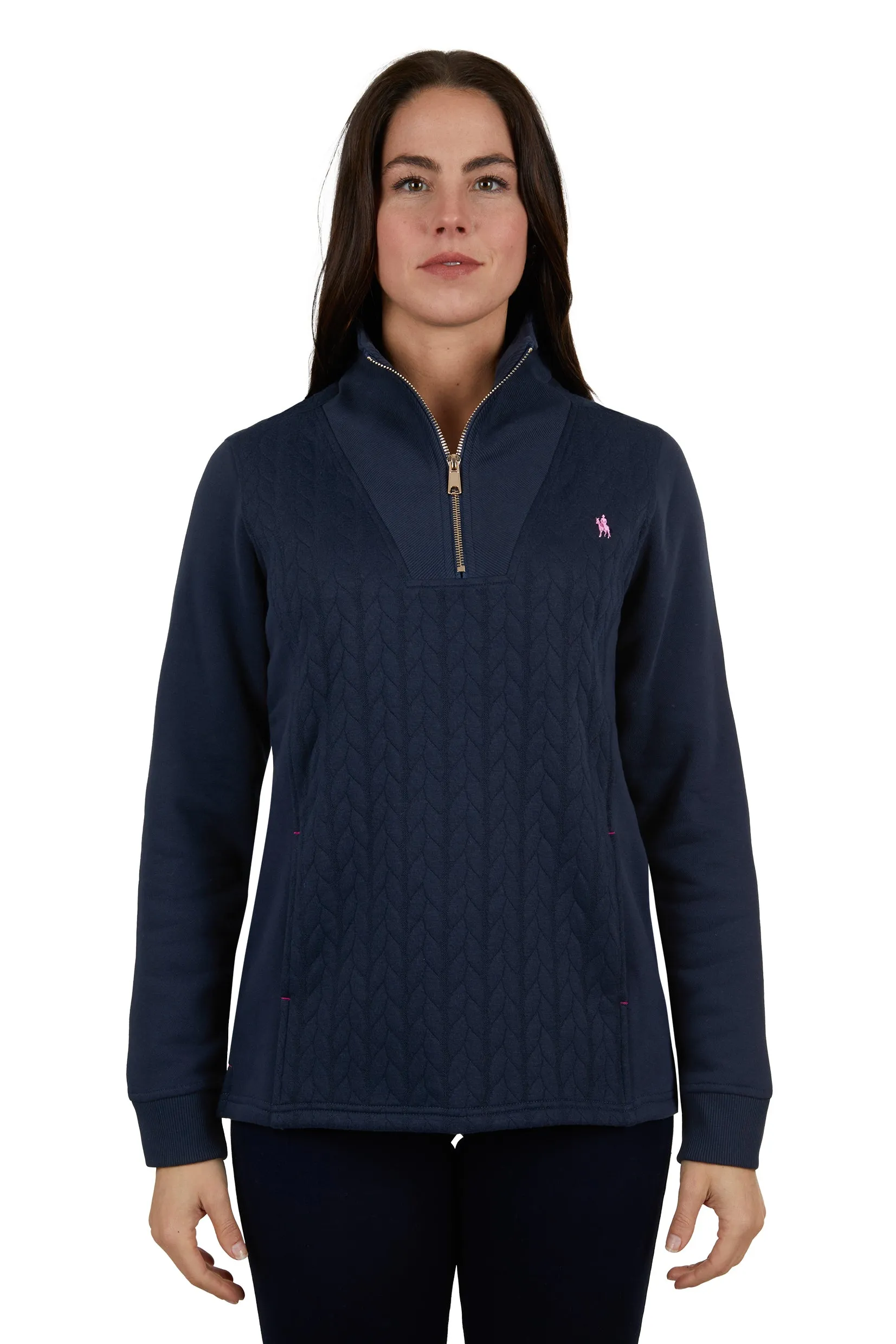 Women's Abby 1/4 Zip Rugby