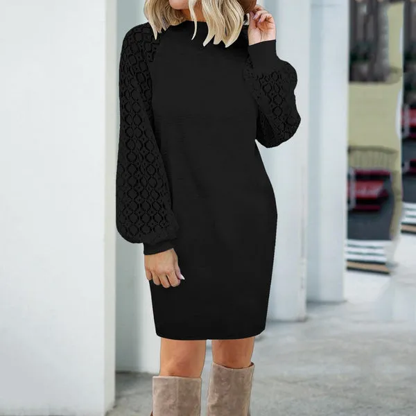 Women's Stylish Sweater with Puff Sleeves | Ideal for Autumn/Winter