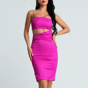 Women's Summer Sheath Spandex Sleeveless Dress
