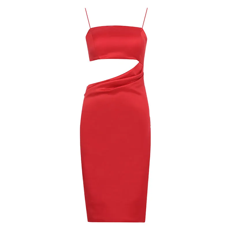 Women's Summer Sheath Spandex Sleeveless Dress