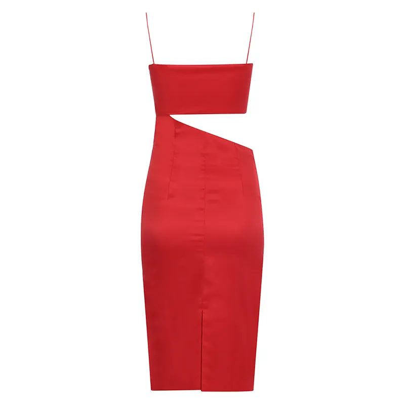Women's Summer Sheath Spandex Sleeveless Dress