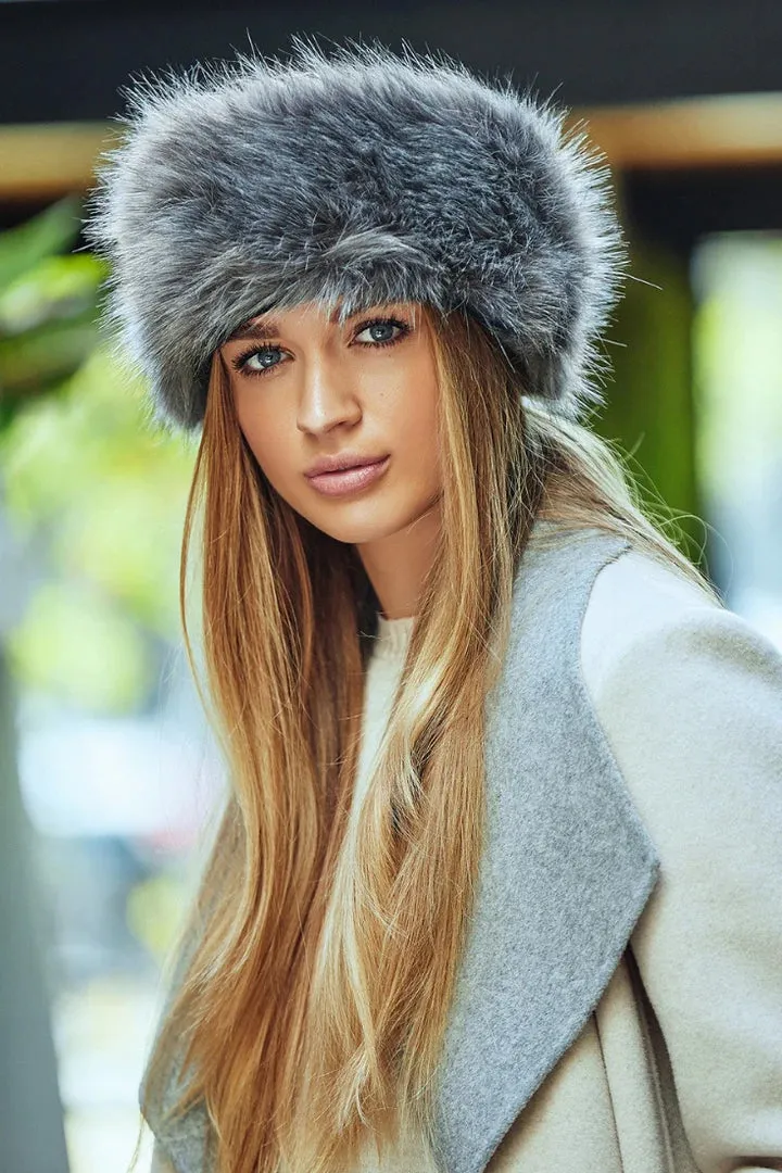 Xenia Faux Fur Headband