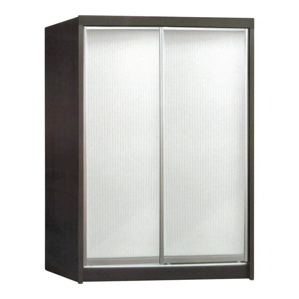 Zooey Walnut 4ft Sliding Wardrobe